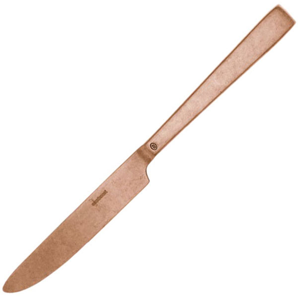 Нож столовый «Винтаж ПВД Коппер»; сталь нержавейка; медный
