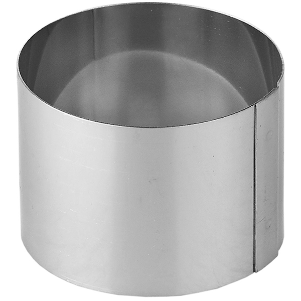 Кольцо кондитерское ; сталь нержавейка; D=60,H=45мм