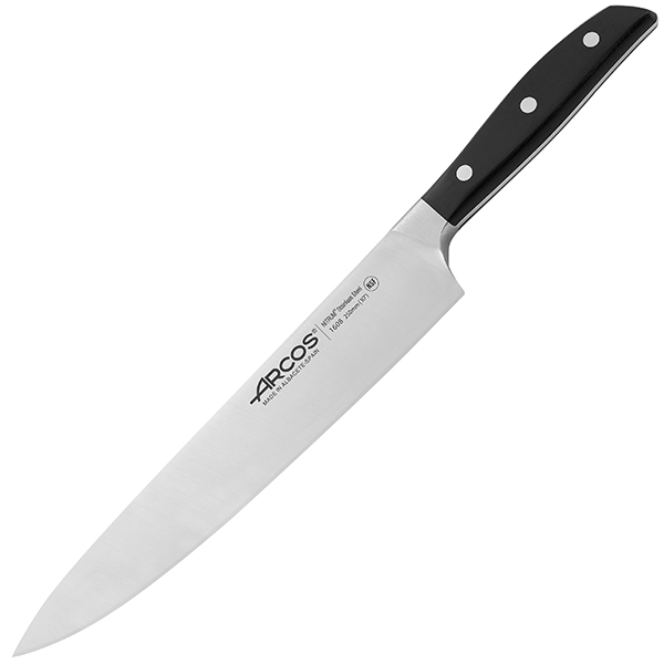 Нож поварской «Манхэттен»  сталь нержавейка,полиоксиметилен  L=25см ARCOS