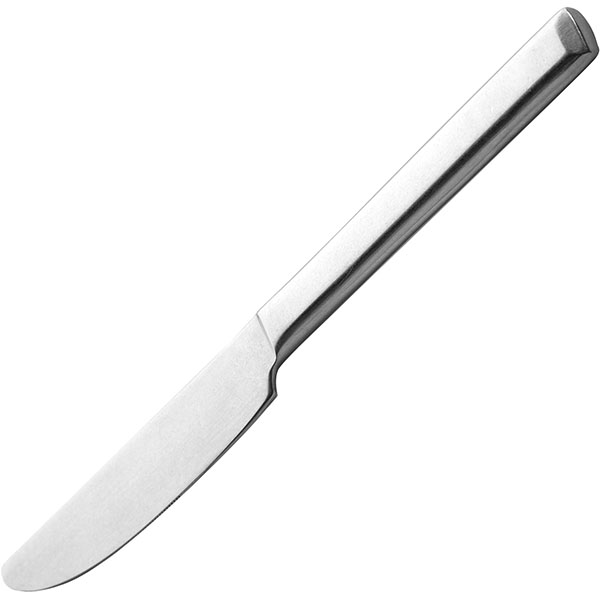 Нож столовый «Пьюр»; сталь нержавейка; L=227,B=19мм; матовый
