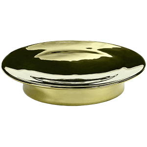 Тарелка д/хлеба «Сан Пеллегрино»; фарфор; D=14,H=3см; золотой