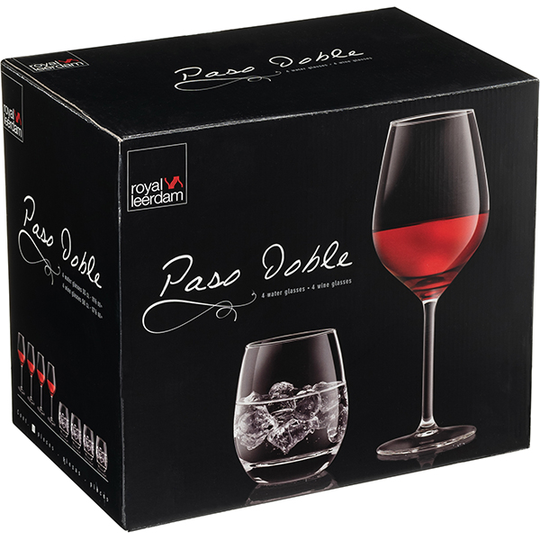 Фужеры д/вина и виски «Paso Doble» 500/330мл [8шт]  стекло  Libbey