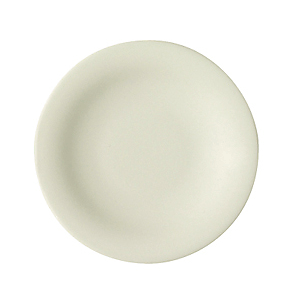 Тарелка мелкая «Рафинез»; фарфор; D=28,H=2.5см; слоновая кость