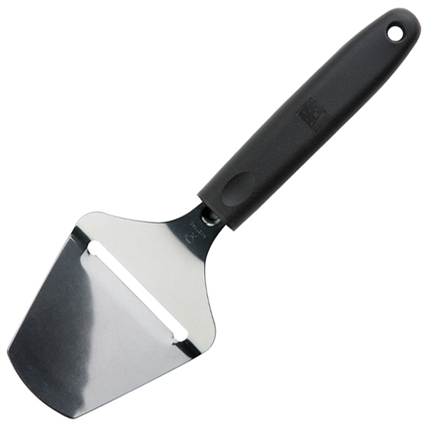 Нож для сыра «Оранж»; пластик,сталь; L=21.5см; черный