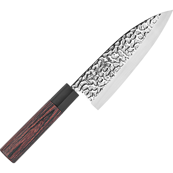 Нож кухонный «Деба»  сталь нержавейка,дерево  L=15см Sekiryu