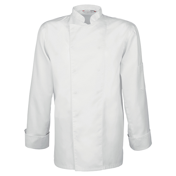 Куртка поварская 56 размер ; полиэстер, хлопок; белый