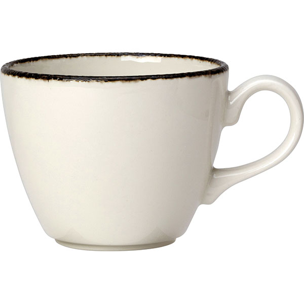 Чашка чайная «Чакоул дэппл»;  фарфор;  170мл;  белый,черный