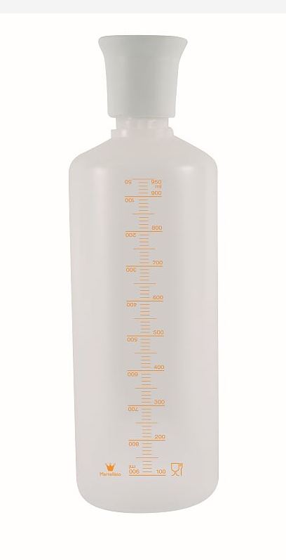 Бутылка для сиропа с крышкой;  пластик;  1л;  D=85,H=250мм