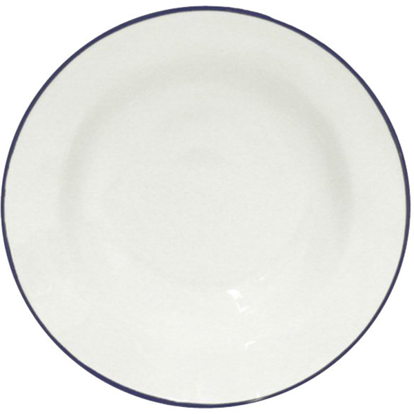 Тарелка для десерта;  керамика;  D=22см;  белый