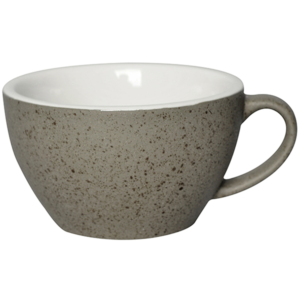 Чашка чайная «Эгг»;  фарфор;  250мл;  серый