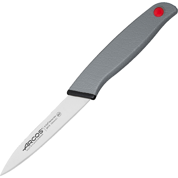 Нож для чистки овощей и фруктов; сталь нержавеющая; ,L=10см