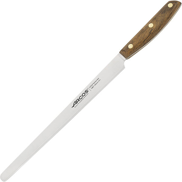 Нож для нарезки продуктов «Нордика»; сталь нержавеющая; ,L=25см
