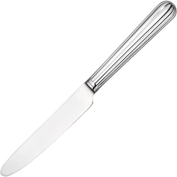 Нож столовый   сталь нержавеющая   металлический Broggi