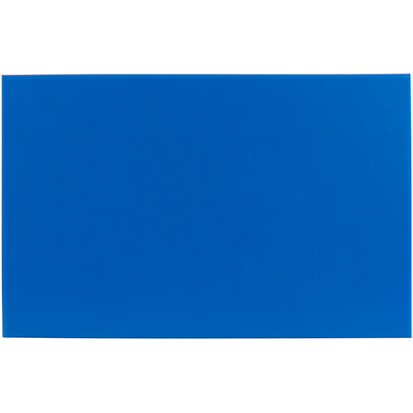 Доска разделочная; пластик; ,H=1,L=38,B=25см; синий