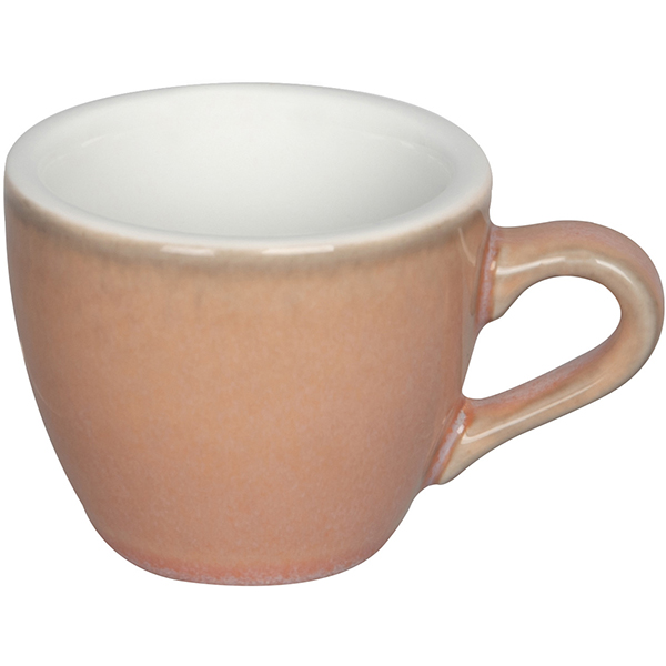 Чашка кофейная «Эгг»;  фарфор;  80мл;  розов.