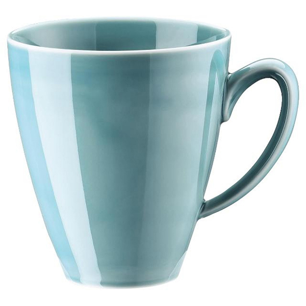 Чашка чайная «Меш Аква»;  фарфор;  голуб.