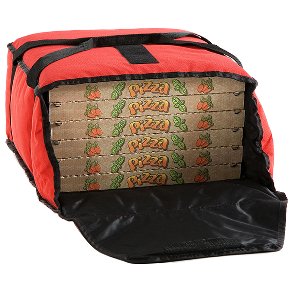 Термосумка для доставки пиццы (на 5шт. 33 см)мягкая  текстиль  ,H=17,L=36,B=36см Gimetal