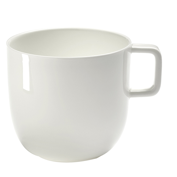 Чашка кофейная «Бэйс»; фарфор; 300мл; D=80,H=75мм; белый