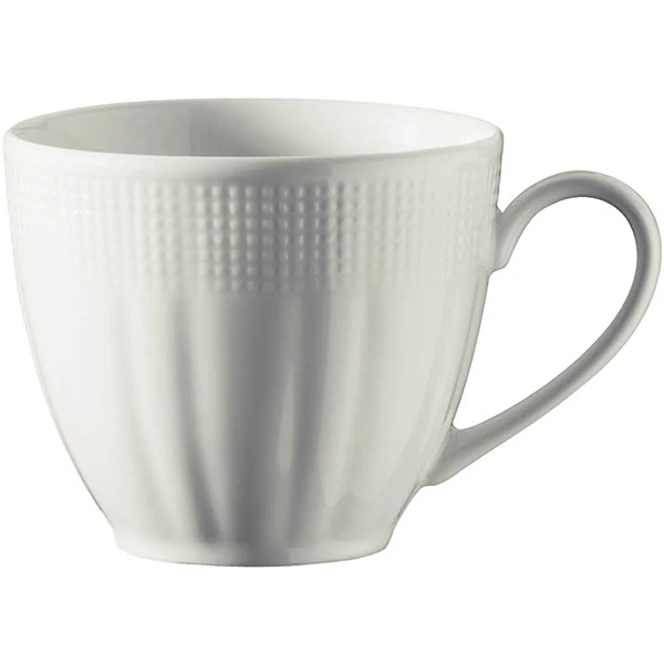 Чашка чайная «Илай»; фарфор; 190мл; H=69мм; белый