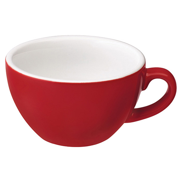 Чашка чайная «Эгг»; фарфор; 150мл; красный