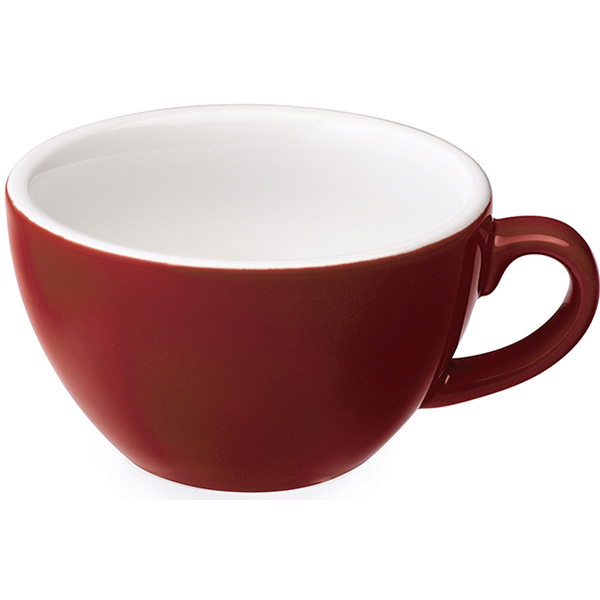 Чашка чайная «Эгг»; фарфор; 200мл; красный