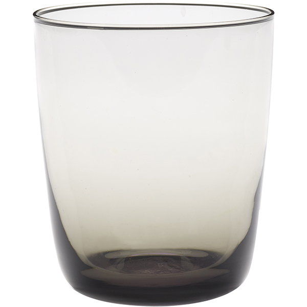 Стакан «Сена»; стекло; 350мл; D=83, H=100мм; серый, прозрачный