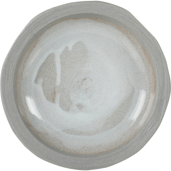 Тарелка глубокая «Нау»; керамика; 350мл; D=210, H=38мм; белый