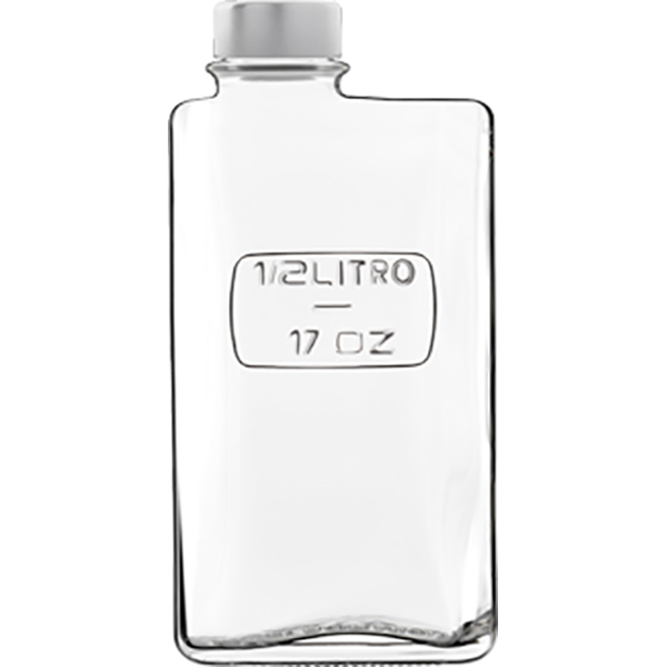 Бутылка квадратная с крышкой «Оптима»  стекло  0, 5л Bormioli Luigi