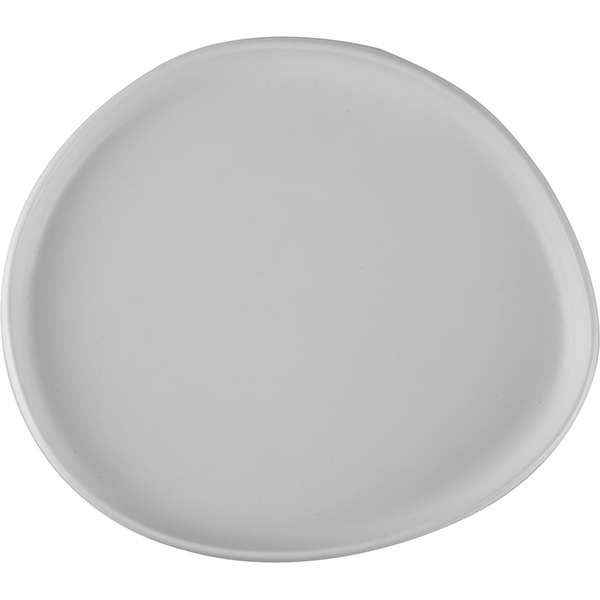 Тарелка мелкая «Нинфа»; фарфор; H=35, L=280, B=250мм; белый, глянц.