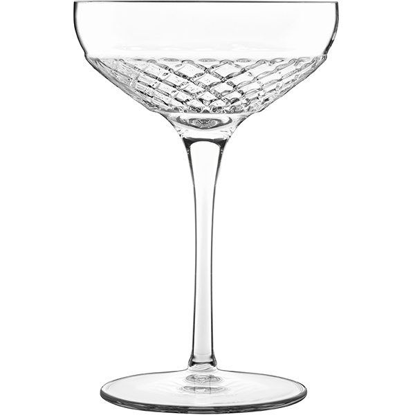 Шампанское-блюдце «Рома 1960»; хрустальное стекло; 300мл; D=11, 3, H=15см; прозрачный