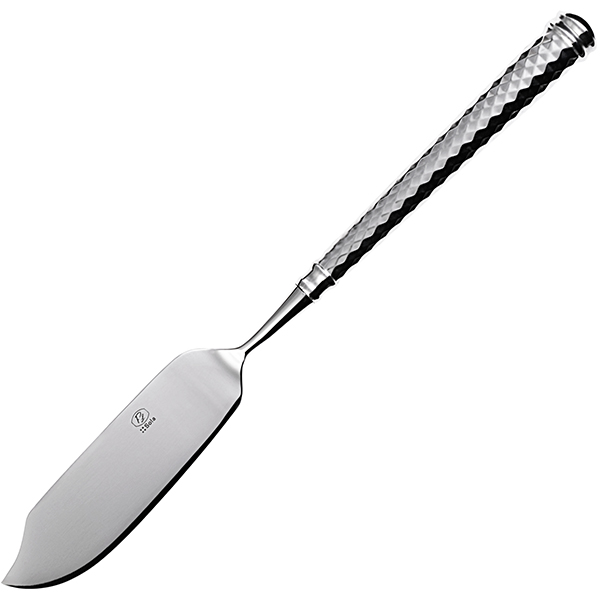 Нож для рыбы «Кубизм 21»; хромоникелевая сталь; L=21см; хромированный