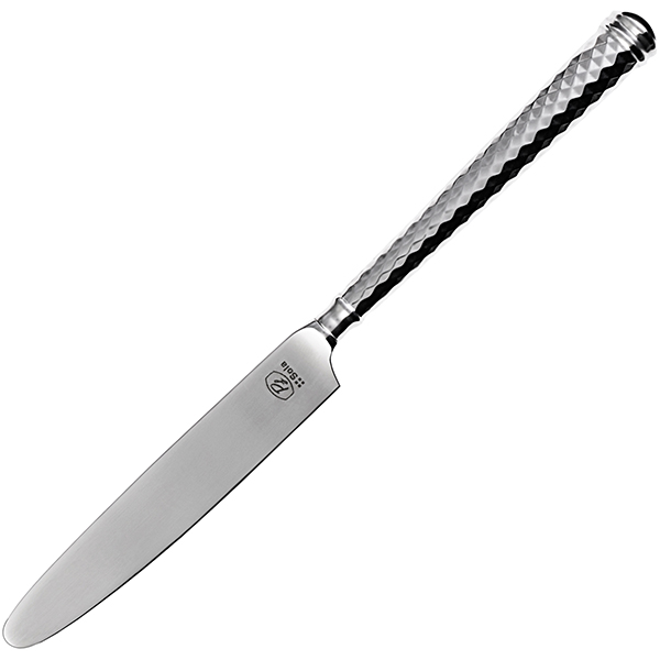 Нож десертный «Кубизм 21»; хромоник. сталь; L=20, 9см; хромиров.