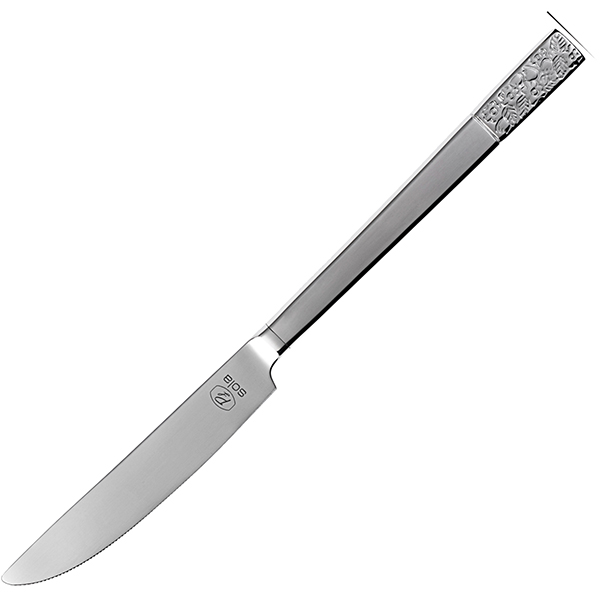 Нож десертный «Фиори»; хромоник. сталь; L=20, 2см; хромиров.