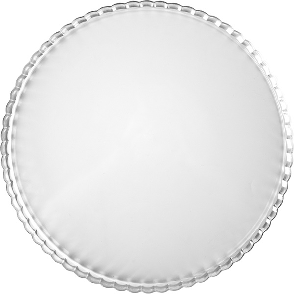 Блюдо сервировочное «Патиссэри»; стекло; D=240, H=16мм; прозрачный