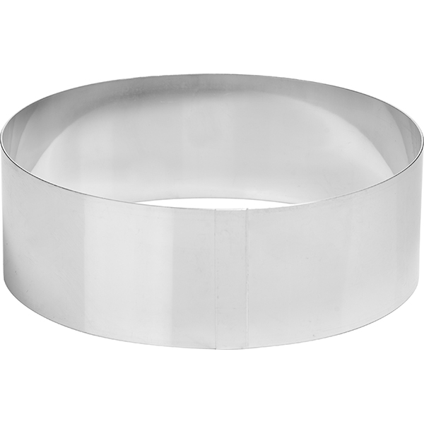 Кольцо кондитерское; сталь нержавеющая; D=18, H=6см; металлический