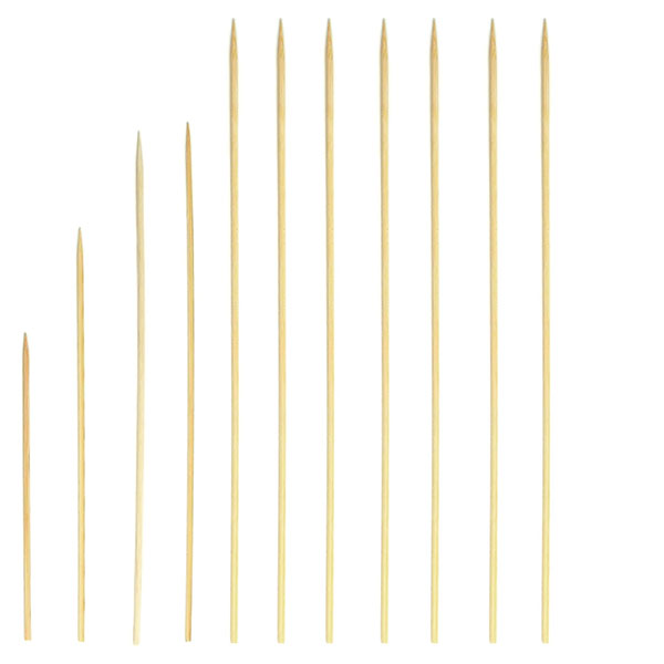 Шампурчики [250шт]  бамбук  , L=150, B=3мм MEL