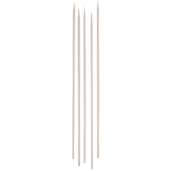 Шампурчики [100шт]  бамбук  , L=180, B=3мм Prohotel
