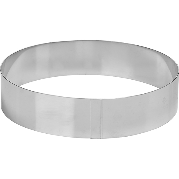 Кольцо кондитерское; сталь нержавеющая; D=280, H=45мм; металлический
