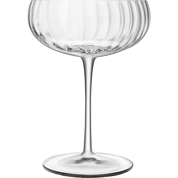 Шампанское-блюдце «Спикизис Свинг»; хрустальное стекло; 300мл; D=10, 7, H=14, 8см; прозрачный