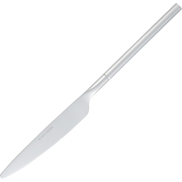 Нож столовый «Дистрикт Сильвер Мэтт»  сталь нержавеющая  , L=225, B=18мм Kunstwerk