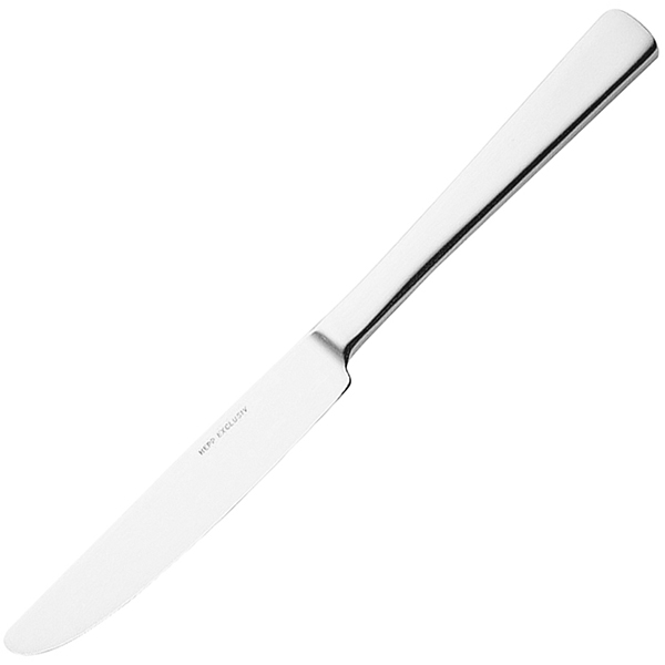 Нож столовый «Роял»; сталь нержавеющая; серебрян.