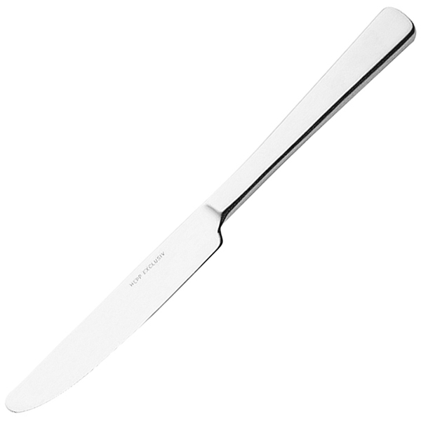 Нож десертный «Роял»; сталь нержавеющая; серебрян.