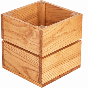 Ящик декоративный «Куб»; дуб; , H=15, L=15, B=15см