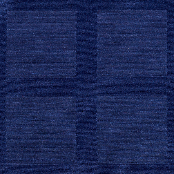 Салфетка жаккардовая; полиэстер, хлопок; , L=40, B=40см; синий