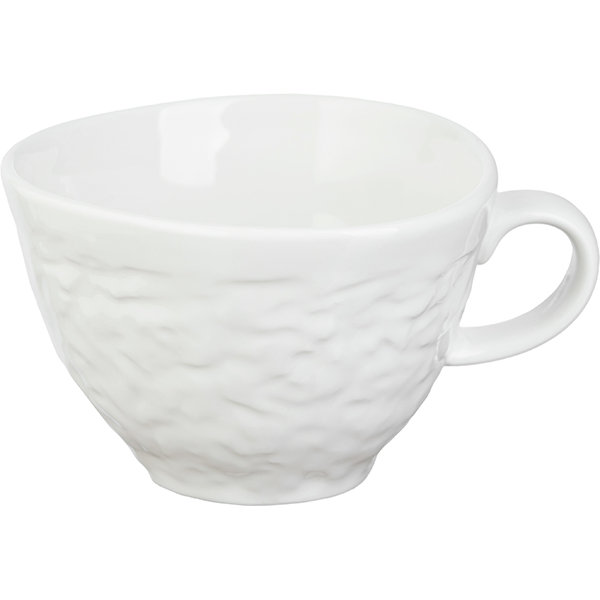 Чашка чайная «Милк»; фарфор; 250мл; D=63, H=90мм; белый
