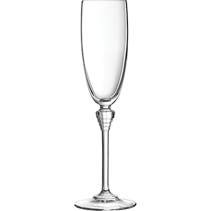 Бокал-флюте «Амаранте»; хрустальное стекло; 190мл; , H=24см
