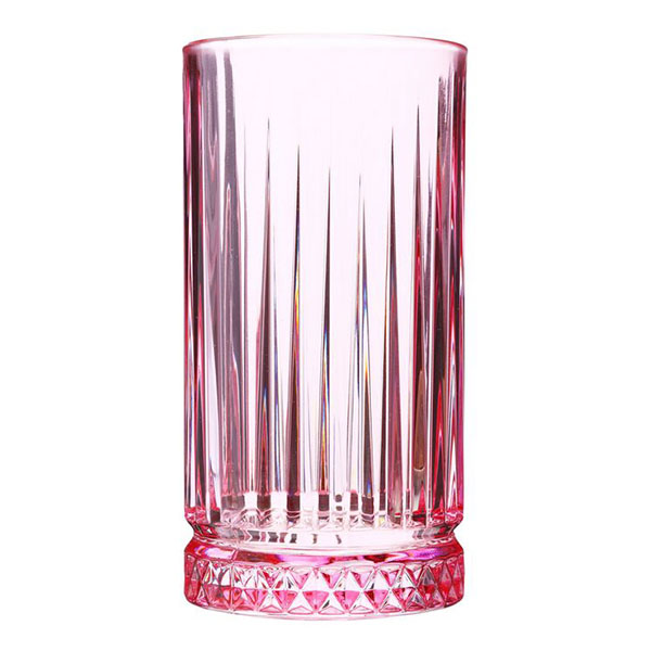 Хайбол «Энджой»; стекло; 445мл; D=76, H=150мм; розов.