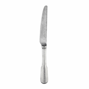 Нож столовый «Фидл Винтаж Сатин»; сталь нержавеющая; , L=24см; металлический, матовый