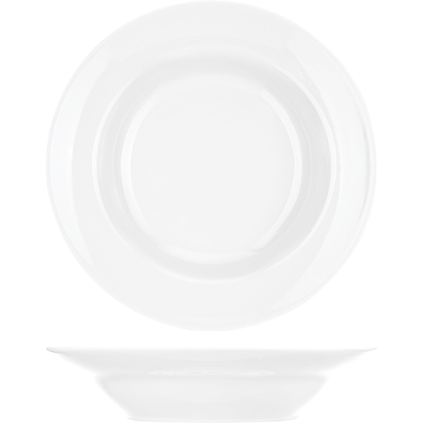 Тарелка глубокая «Идиллия-Мануфактура (образец)»  фарфор  250мл logo