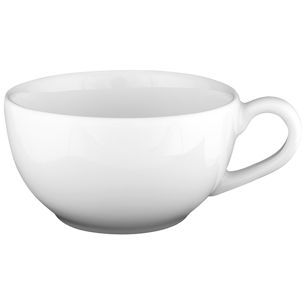 Чашка кофейная «Белая» Классик; фарфор; 165мл; D=92/119, H=49мм; белый